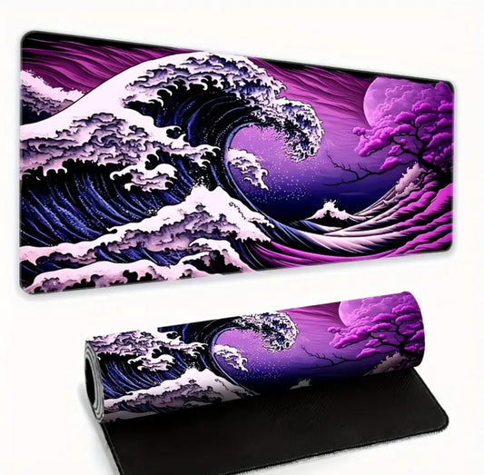 Mousepad Purple Wave