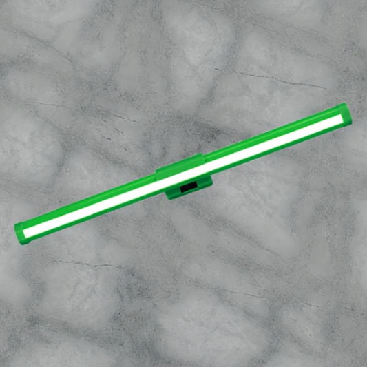 Monitor light bar Green plastic