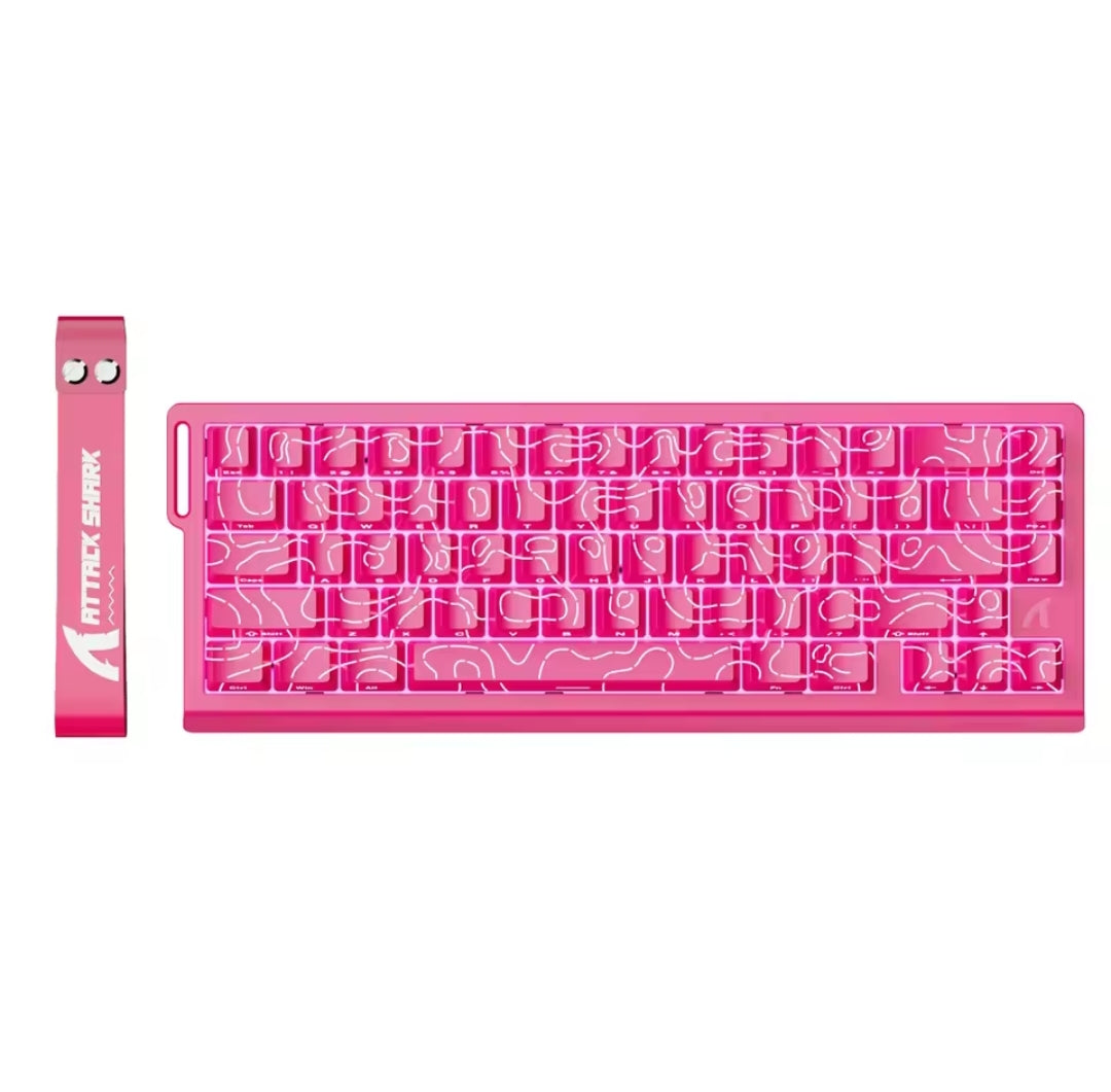 Attack Shark X68 Pink