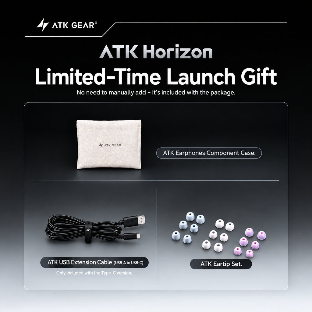 ATK Horizon DSP Gaming In-ear Earphones