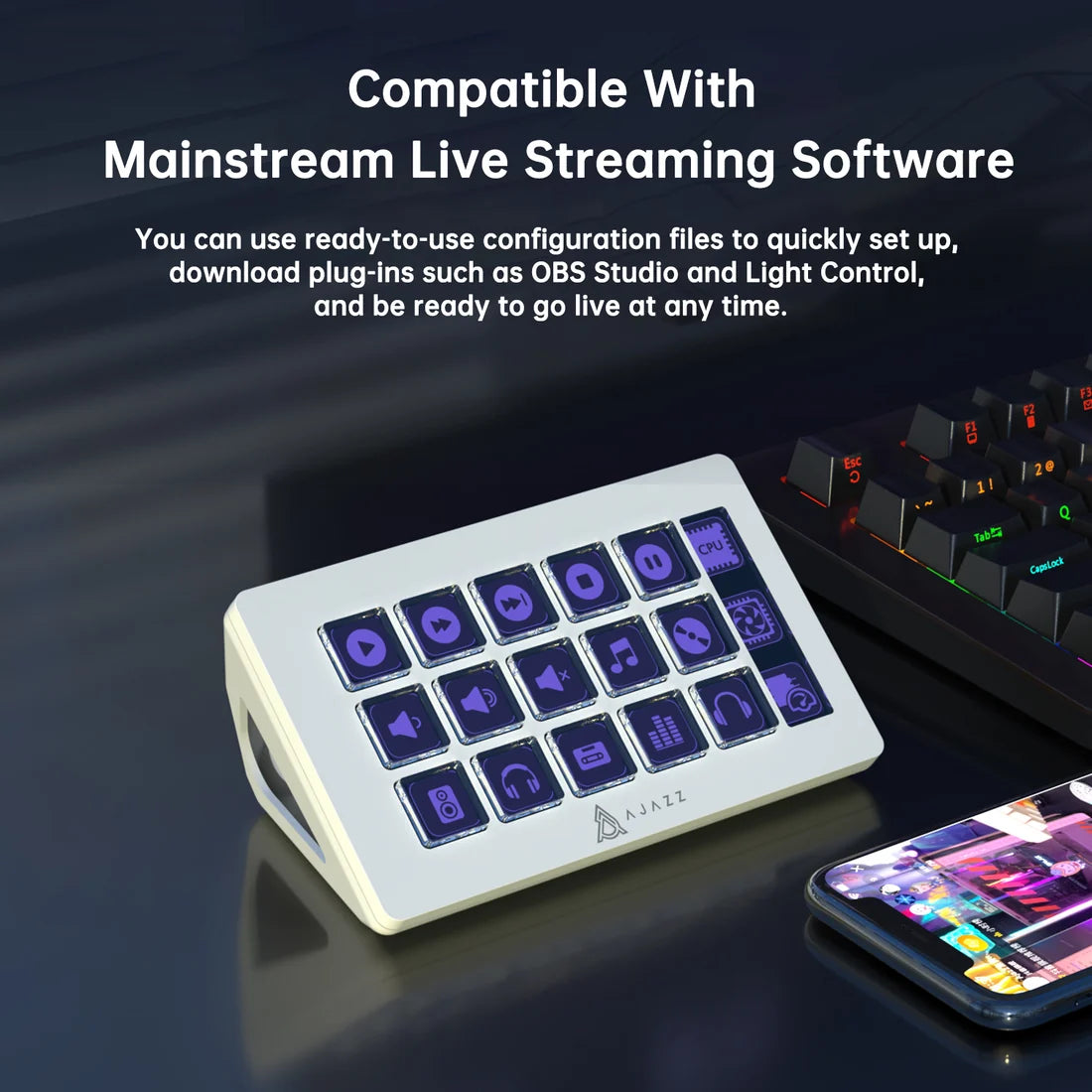 AJAZZ AKP143 E Stream Deck
