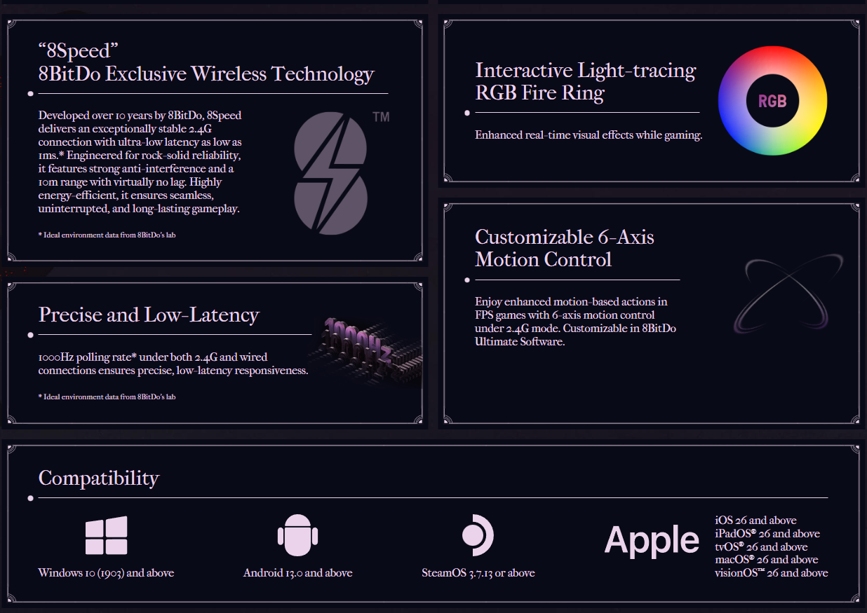 8BitDo Ultimate 2 Honkai: Star Rail