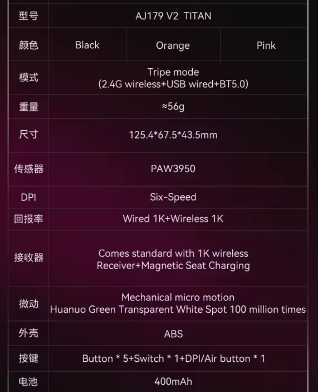 Ajazz Aj179 V2 Titan