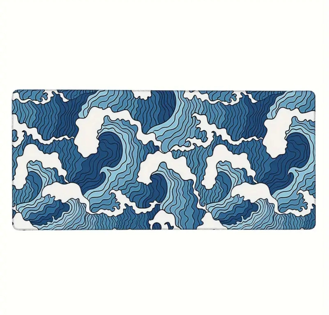 Mousepad Blue Wave