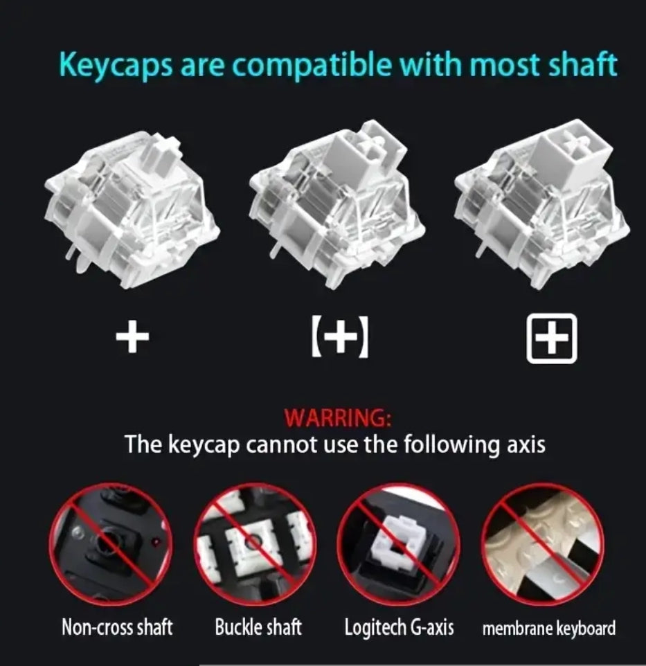 Keycaps 104 Keys