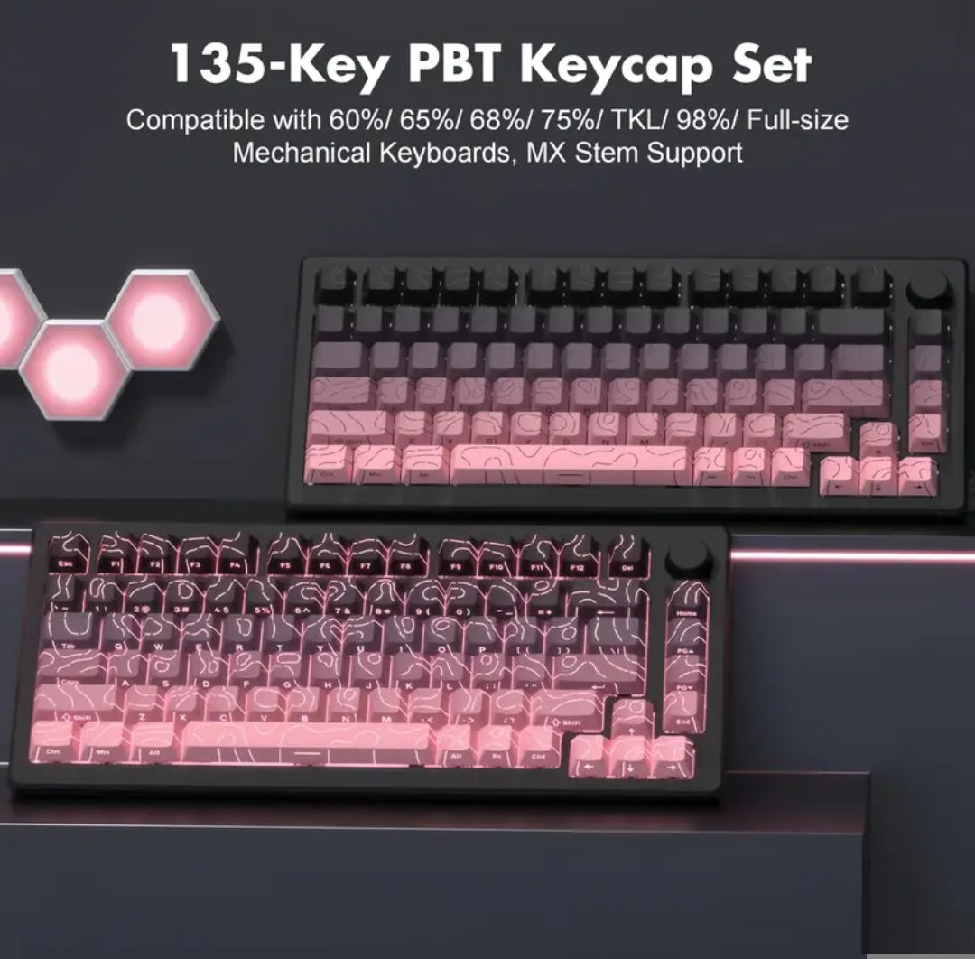 keycaps 135 keys