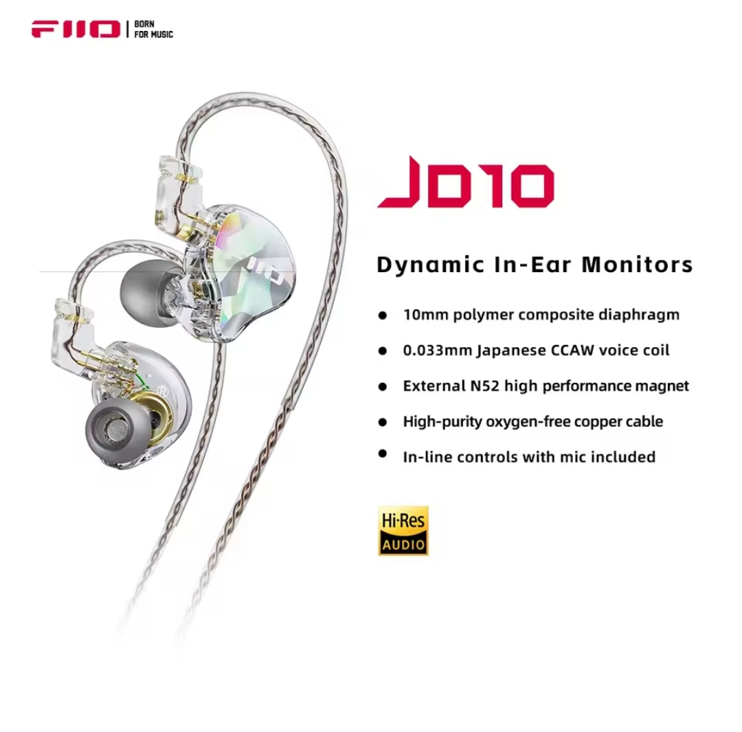 Fiio JD10 type-C with mic