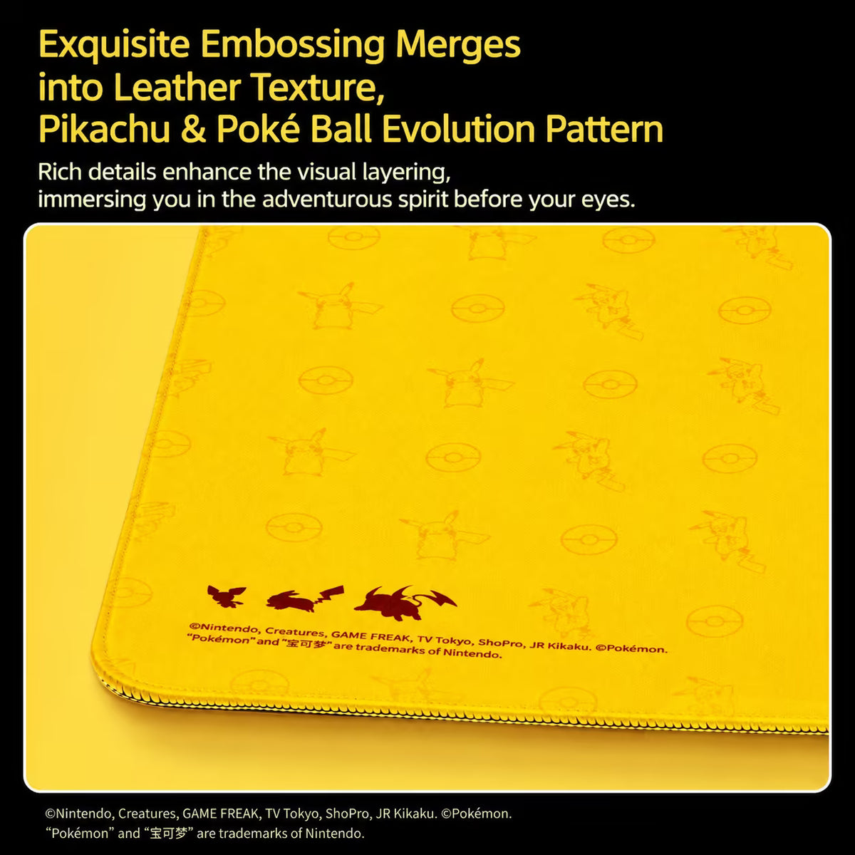 ATK Pokémon Pikatchu Large Gaming Mouse Pad